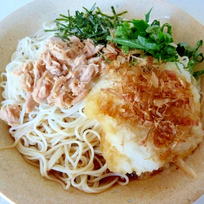 ツナと大根おろしのそうめん レシピ 作り方 By げんきノンタン 楽天レシピ
